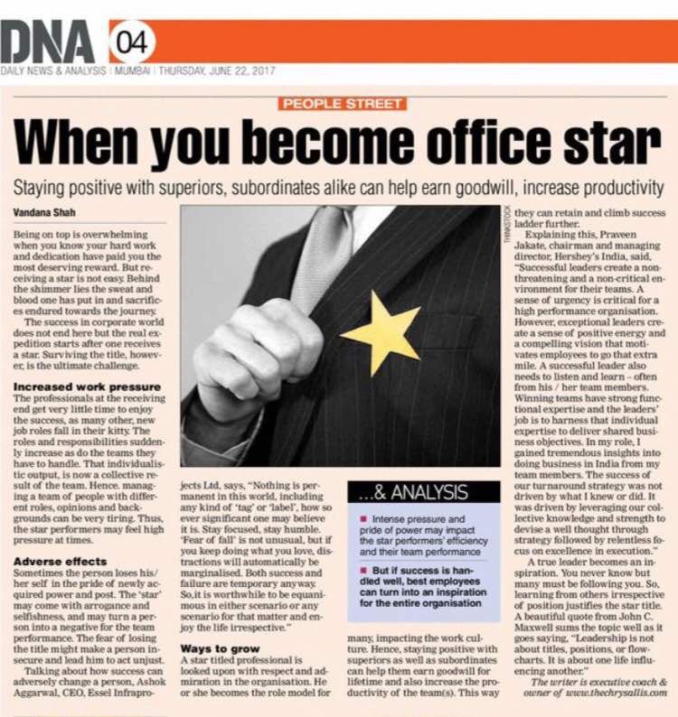 when you become the office star